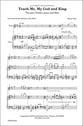 Teach Me My God and King Two-Part choral sheet music cover